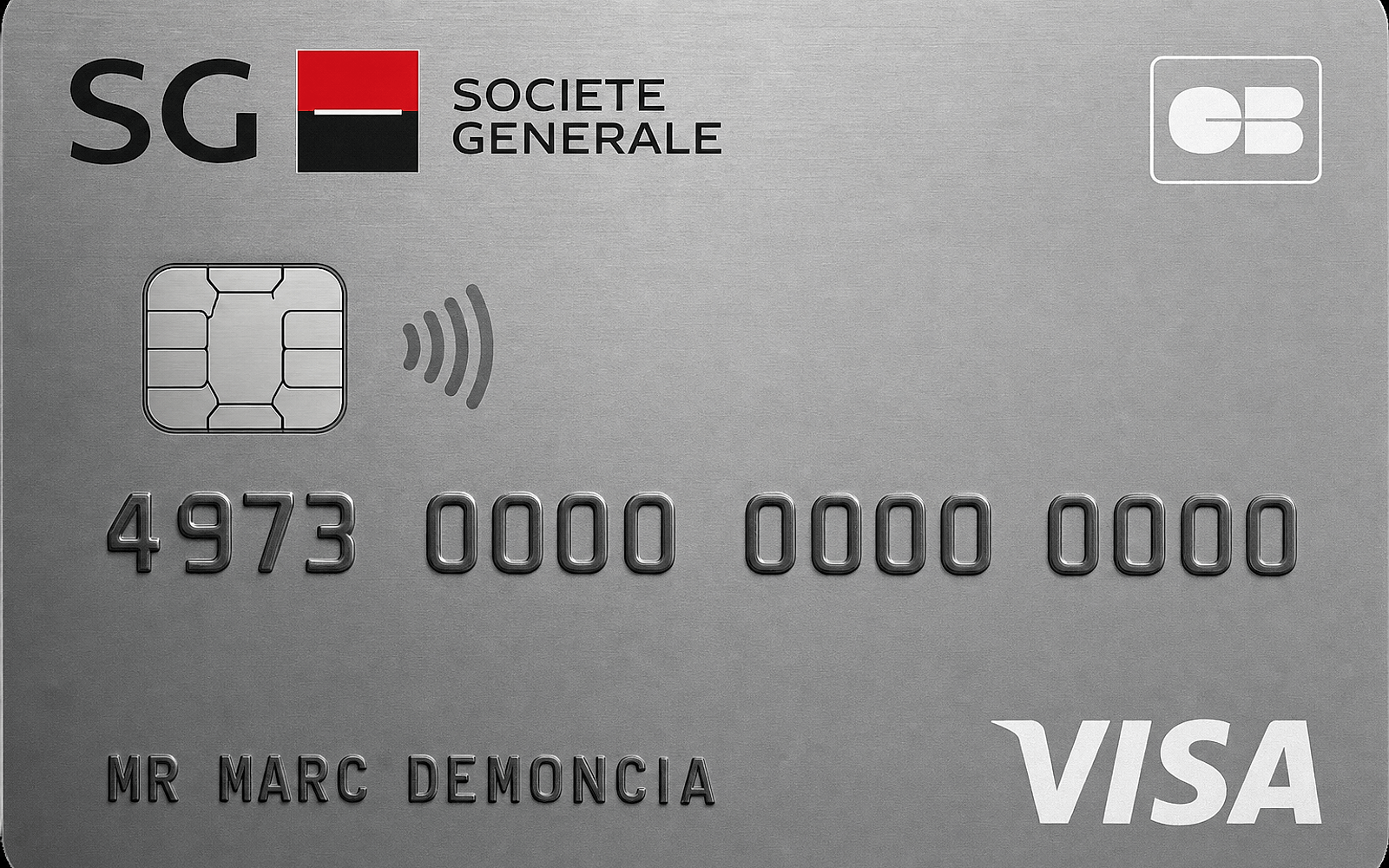 Carte Société Générale
